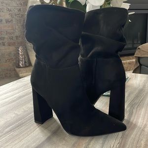 Brand new Suede Booties.